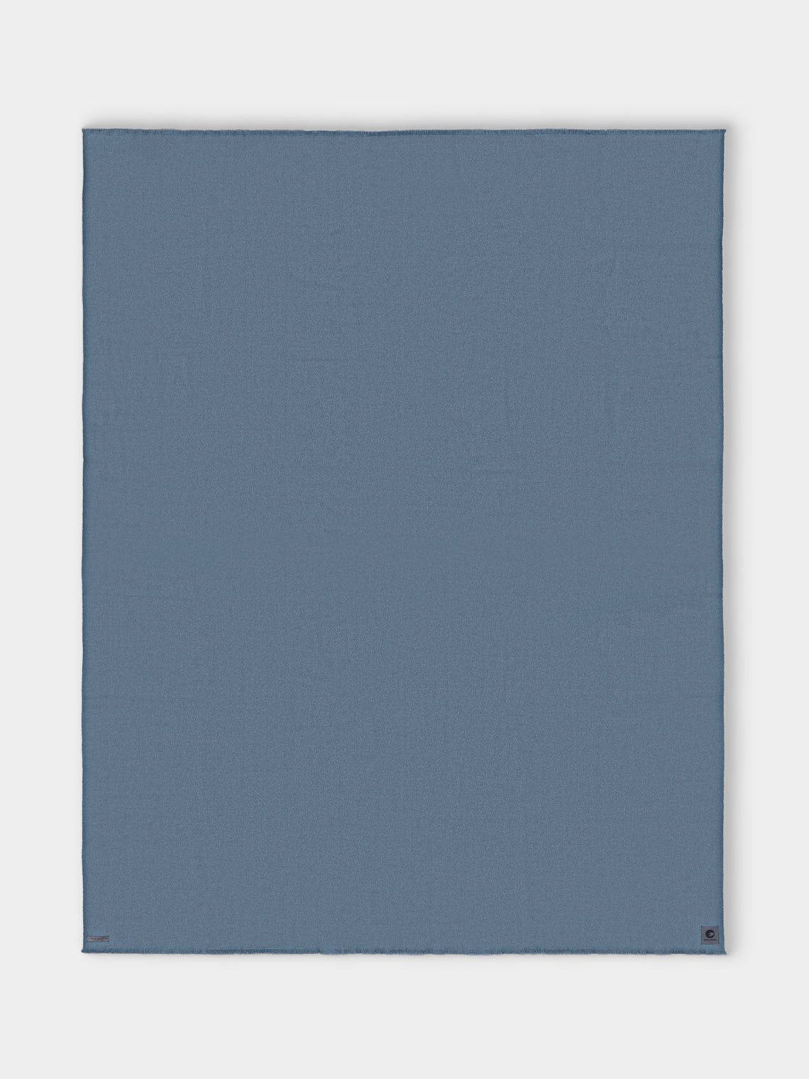 Denis Colomb - Cashmere Throw (79in/2m) - Blue - ABASK - 