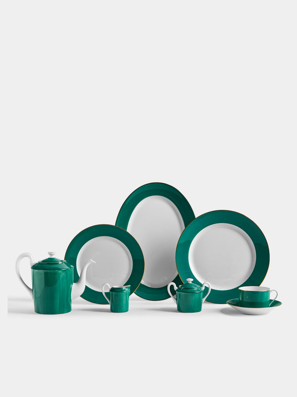Robert Haviland & C. Parlon - Coco Hand-Painted Porcelain Coffee and Tea Collection - Green - ABASK