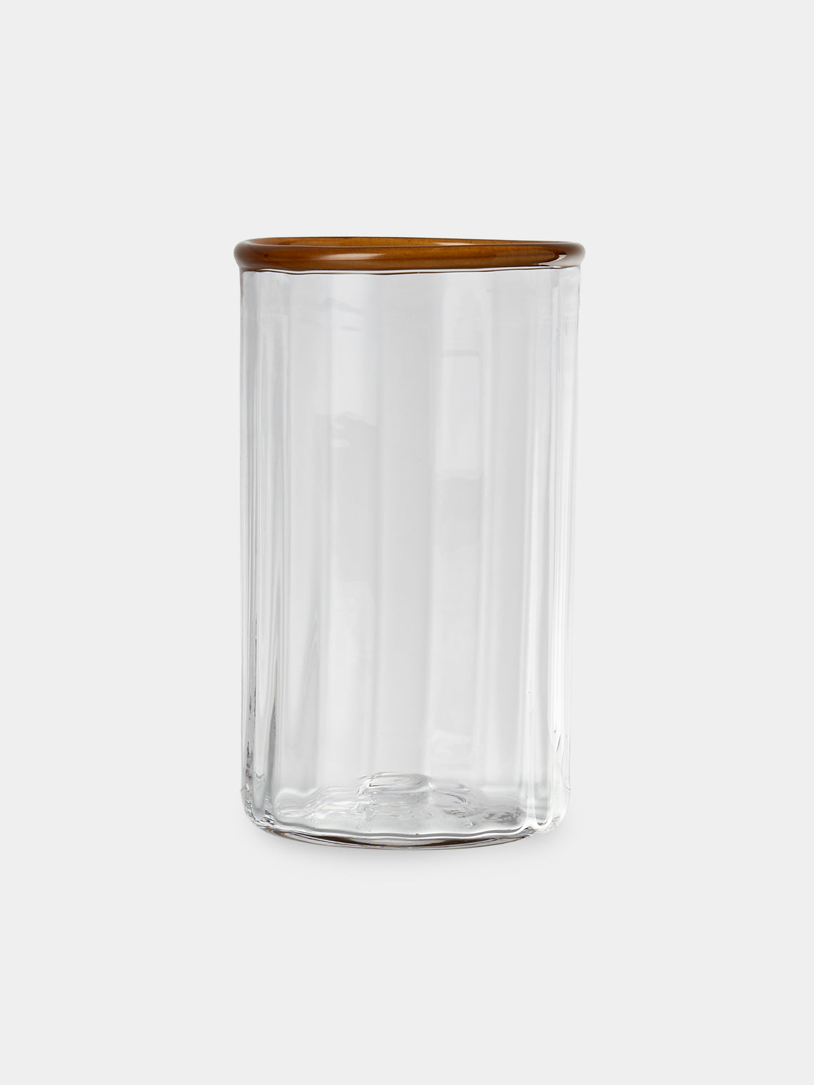 Akua Objects - Peter Hand-Blown Crystal Highballs (Set of 4) - Clear - ABASK