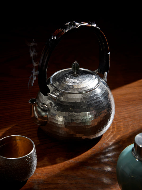 Seikado - Pewter and Quartz Teapot - Silver - ABASK