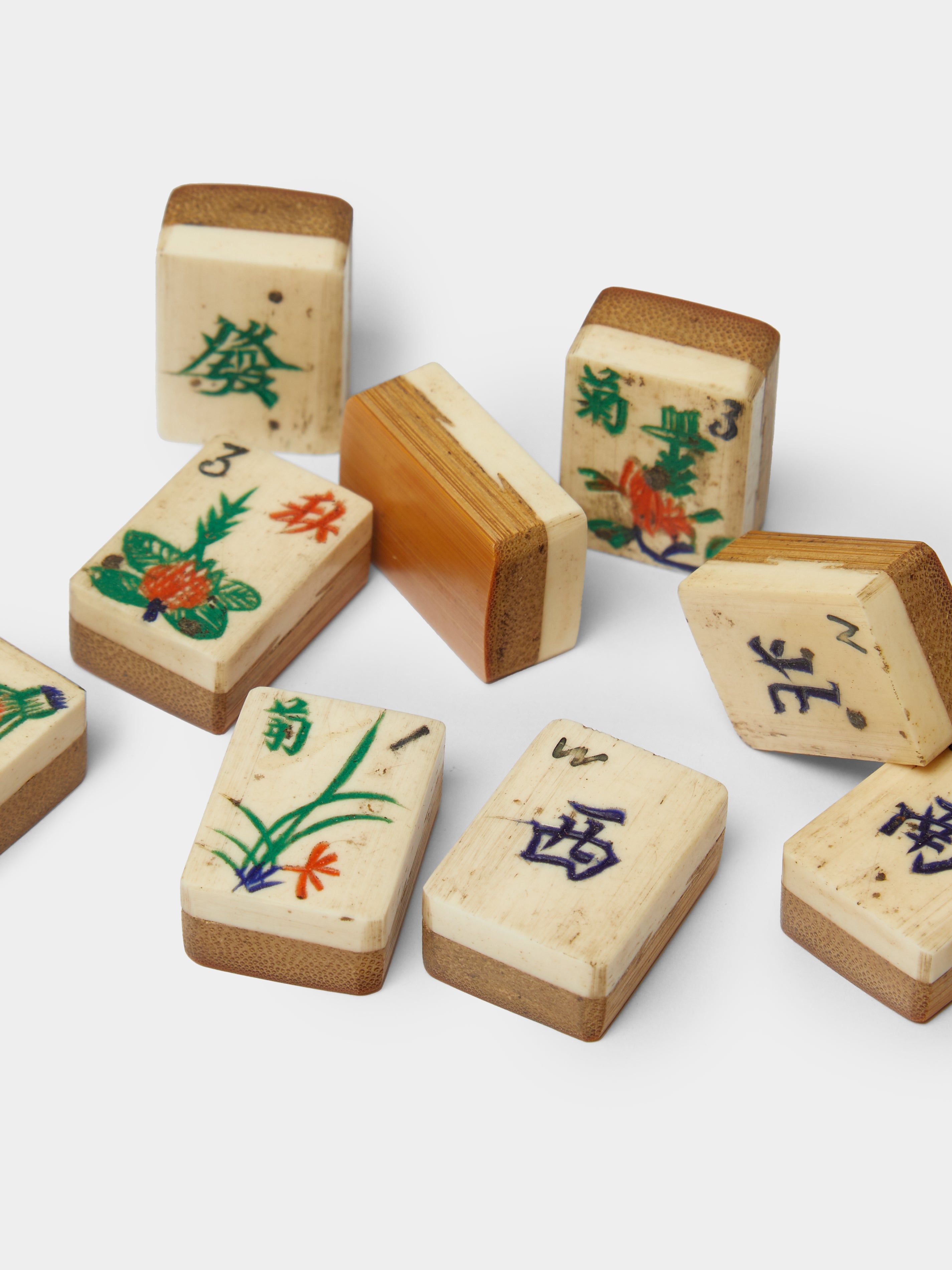 Set Mahjong in legno | Games collection - Poltrona Frau Set Mahjong in legno | Games collection - Poltrona Frau