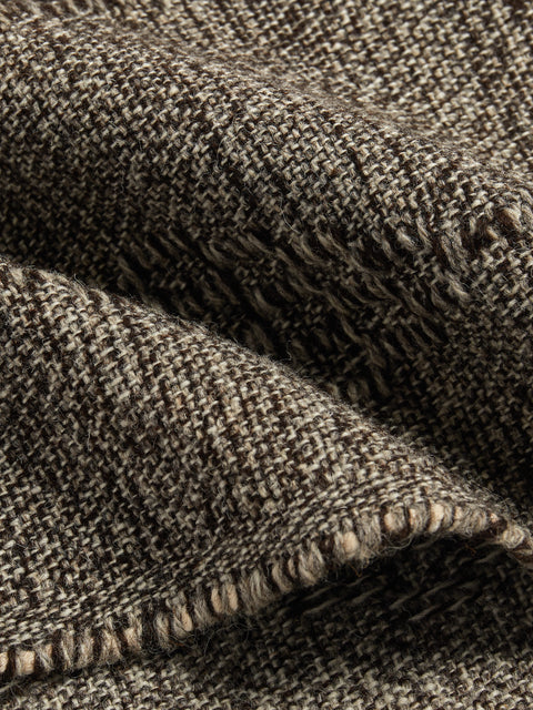 Maria Sigma - Handwoven Wool and Alpaca Throw (71in/1.8m) -  - ABASK