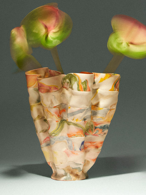 Luisa Maisel - Matte Porcelain Vase (12in/31cm) - Multiple - ABASK