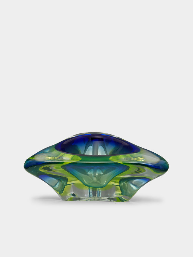 Antique and Vintage - 1960s Flavio Poli Murano Glass Ashtray -  - ABASK - 