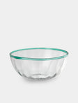 Akua Objects - Peter Hand-Blown Crystal Dessert Bowls (Set of 4) - Clear - ABASK- 