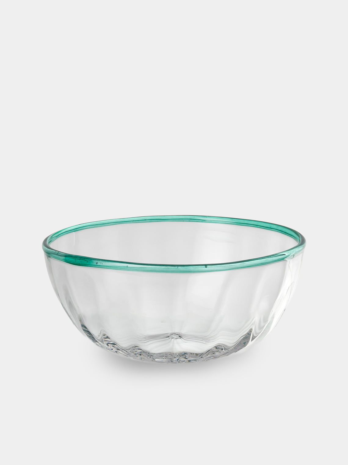 Akua Objects - Peter Hand-Blown Crystal Dessert Bowls (Set of 4) - Clear - ABASK- 