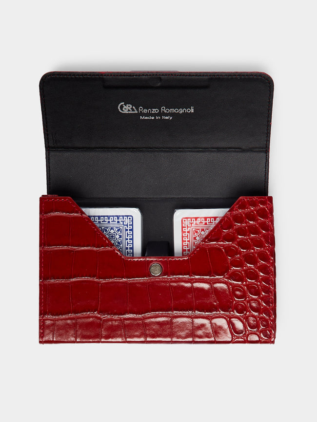 Renzo Romagnoli - Leather Cards Box -  - ABASK - 