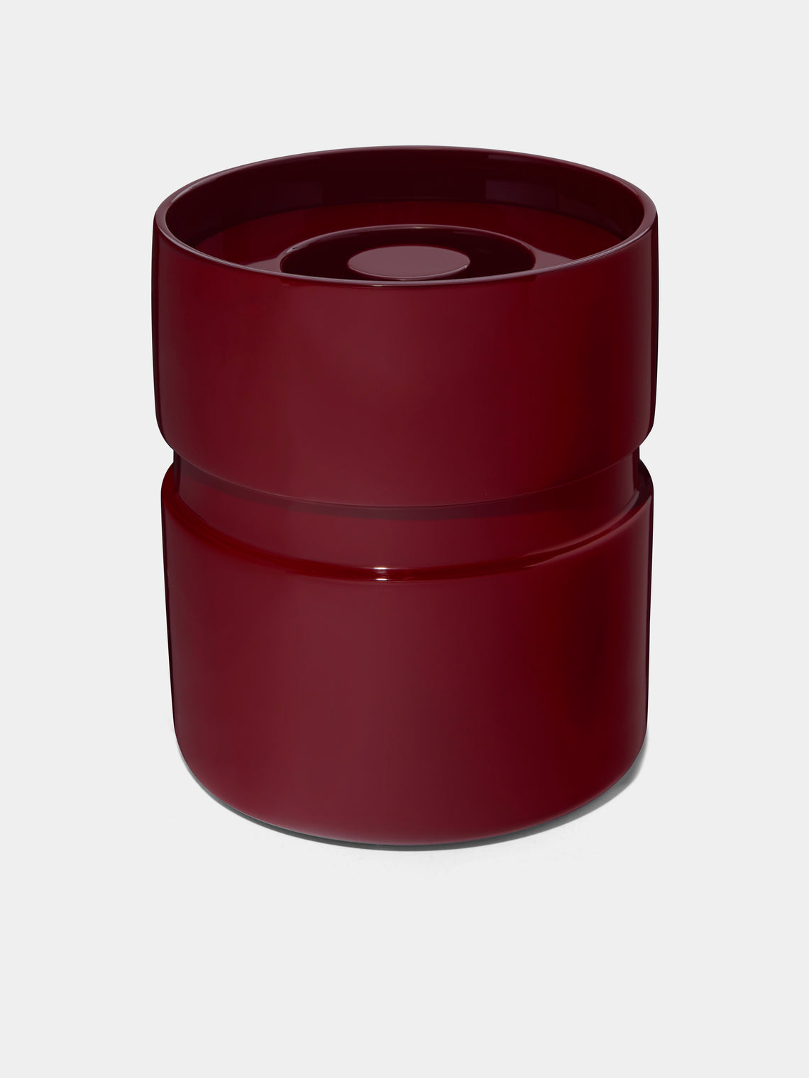 The Lacquer Company - Lacquered Ice Bucket - Red - ABASK - 