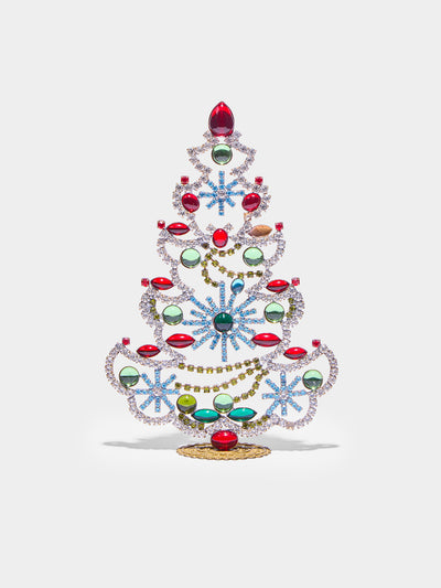 Antique and Vintage - 1930s Czech Jewelled Small Christmas Tree -  - ABASK - 