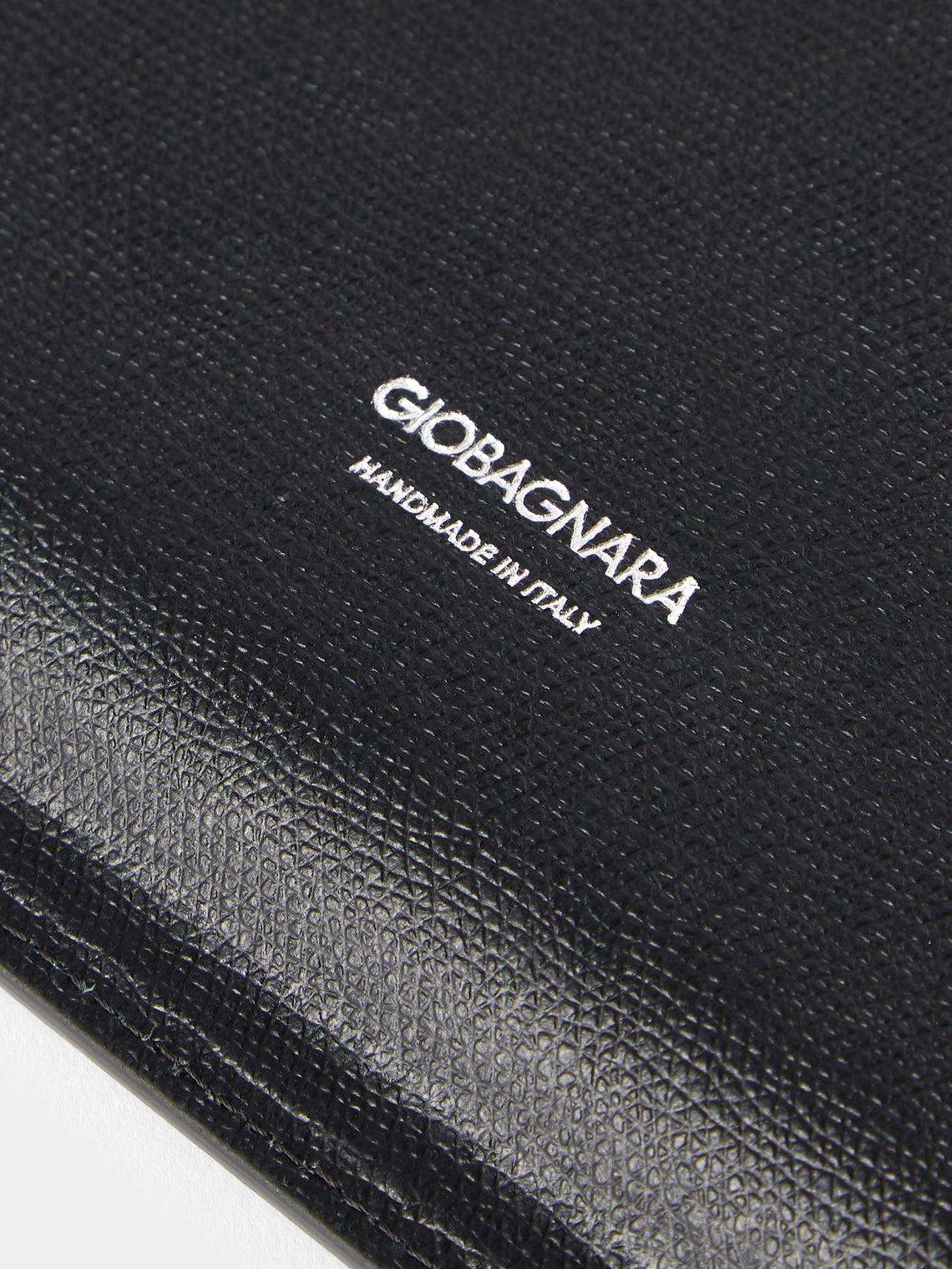 Giobagnara - Miramar Leather Tray (20in/51cm) - Black - ABASK