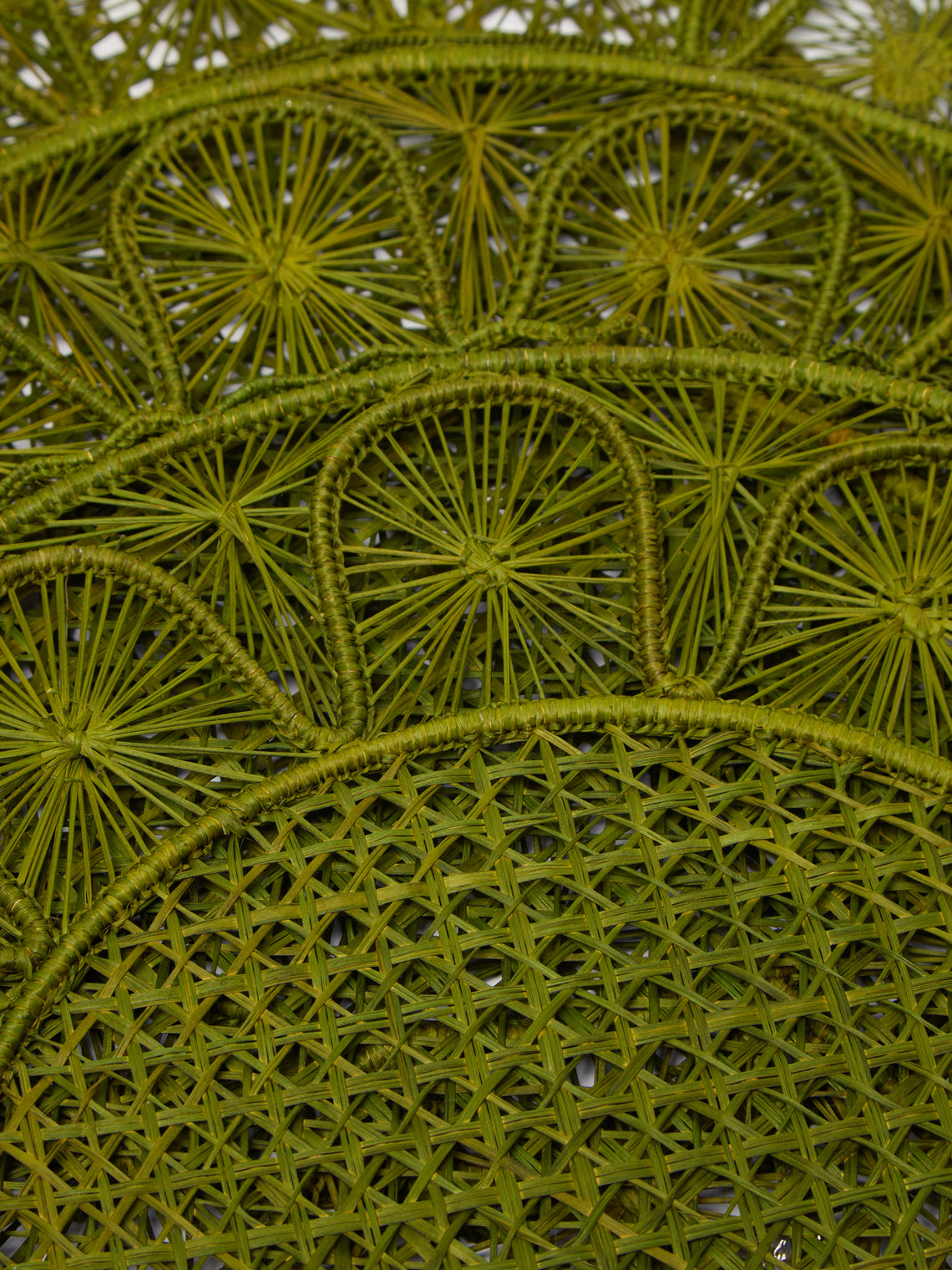 Coro Cora - Nube Handwoven Iraca Palm Placemats (Set of 4) -  - ABASK