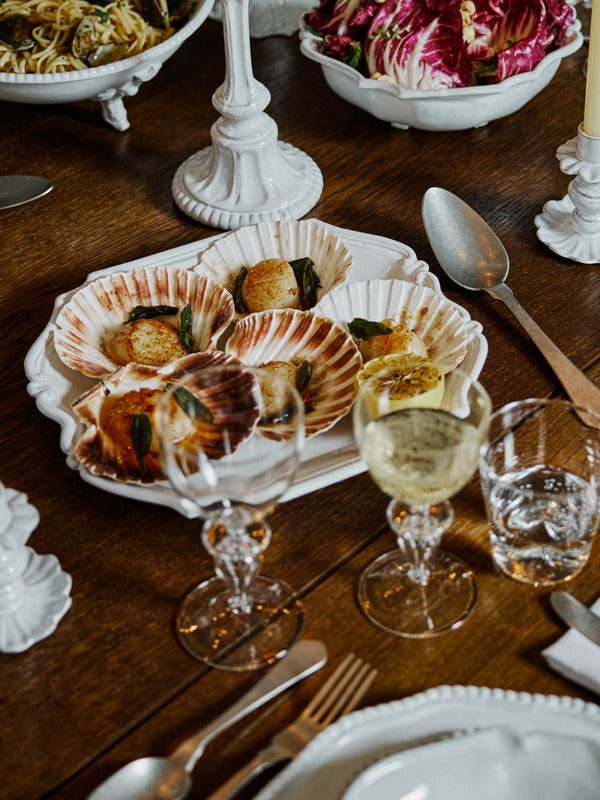 Astier de Villatte - Régence Hand-Glazed Ceramic Medium Platter -  - ABASK