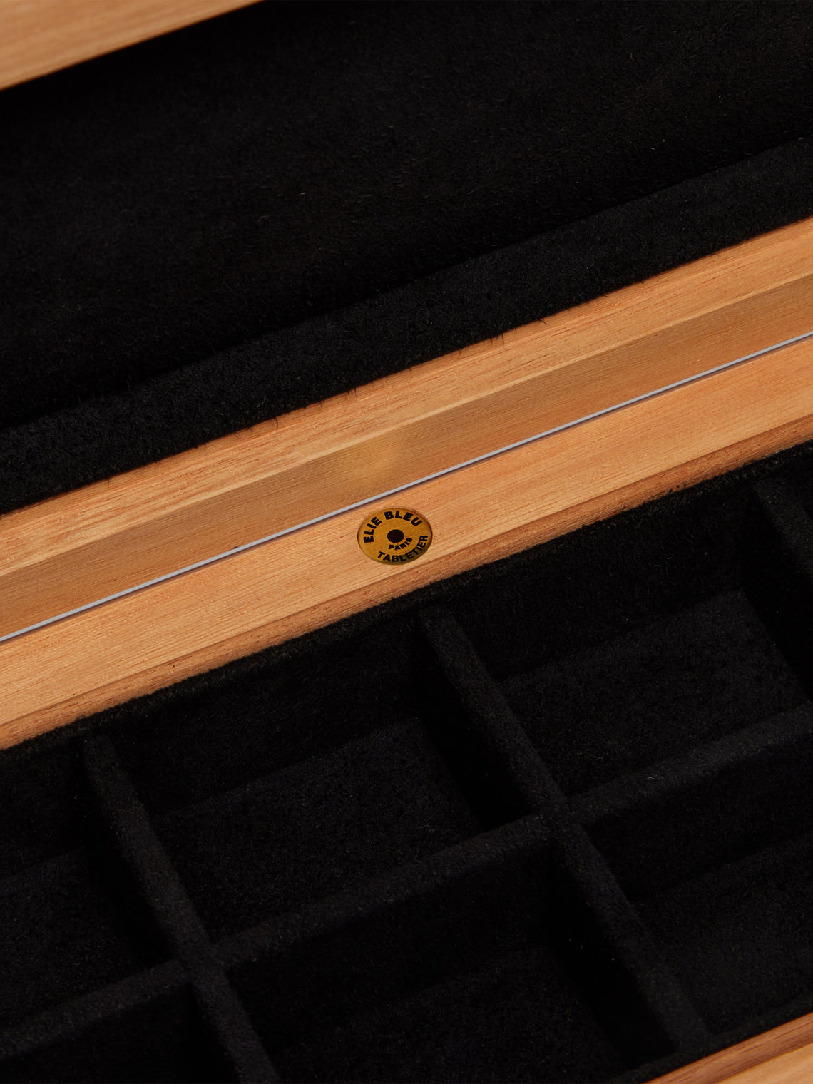 Elie Bleu - Classic Marquetry Mahogany Jewellery Box -  - ABASK