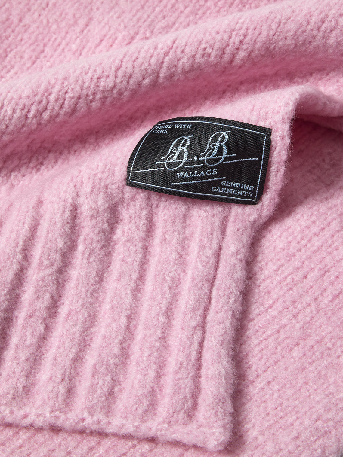 B.B. Wallace - Katz Cashmere Scarf (59in/1.5m) - Pink - ABASK