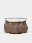 Giobagnara - Laurence Leather Bean Bag Ashtray - Taupe - ABASK - 
