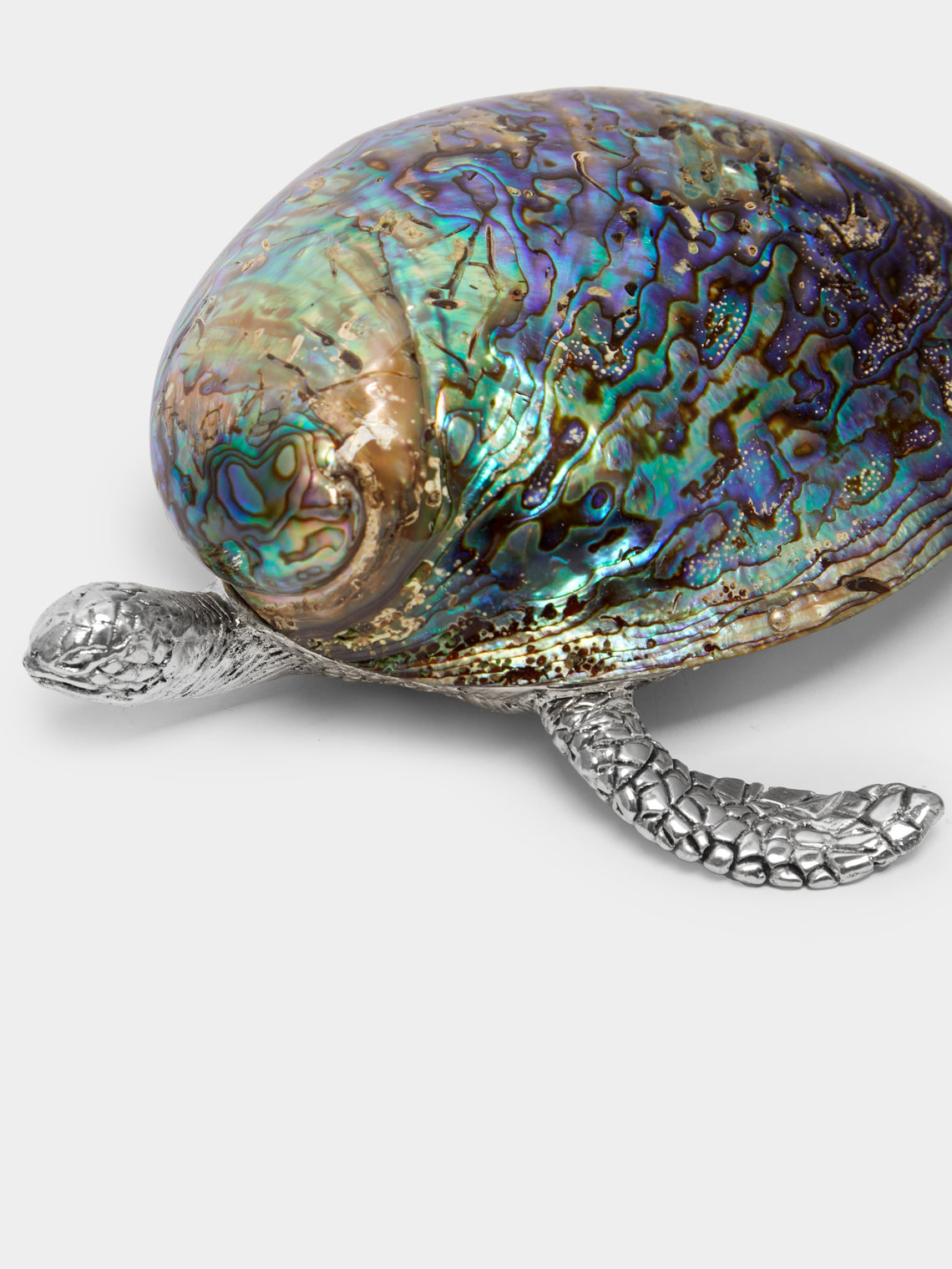 Objet Luxe - Georgina Silver-Plated and Shell Paperweight -  - ABASK