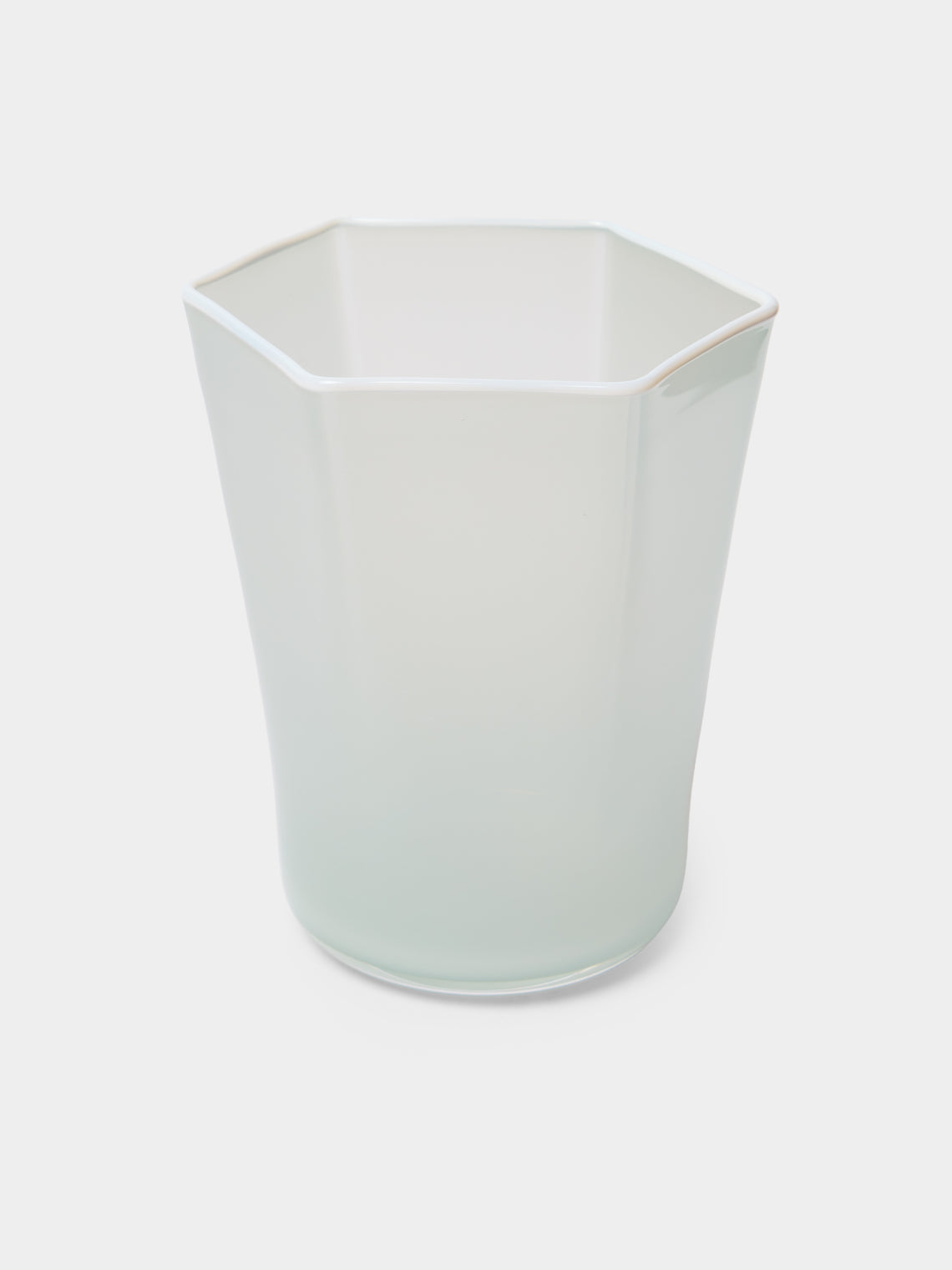 Cosima Swayze - Hex Hand-Blown Glass Tumbler - Green - ABASK - 