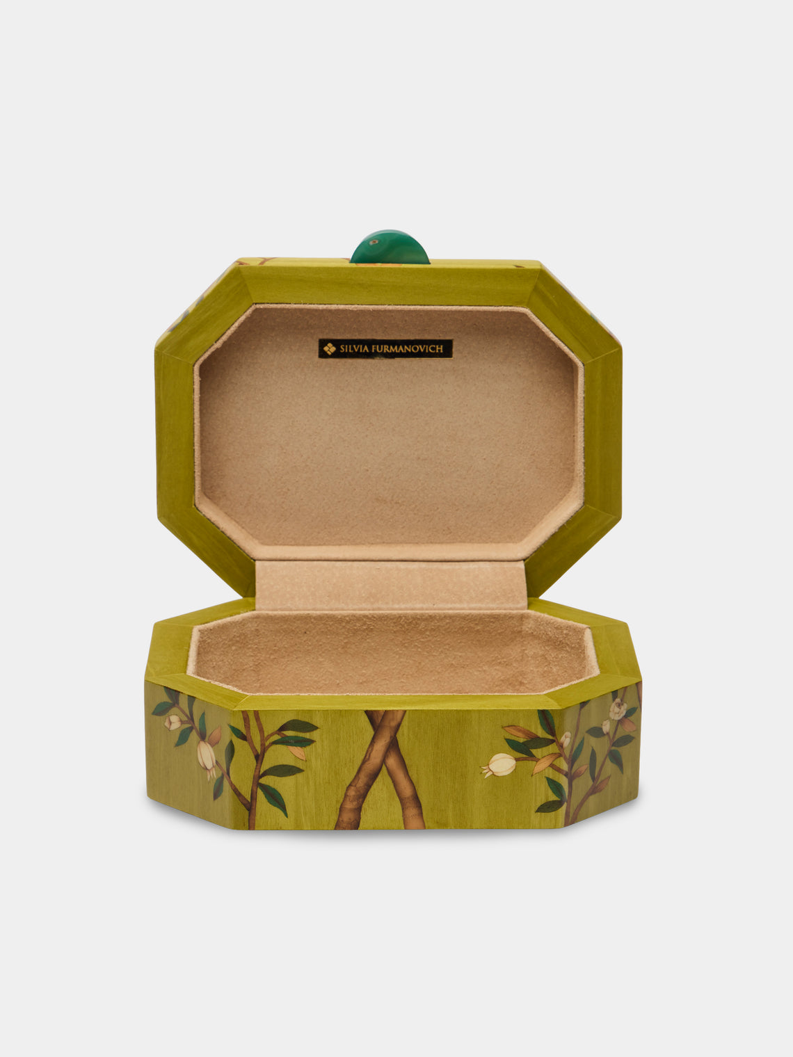 Silvia Furmanovich - Monkeys Marquetry Wood Jewelry Box - Multiple - ABASK