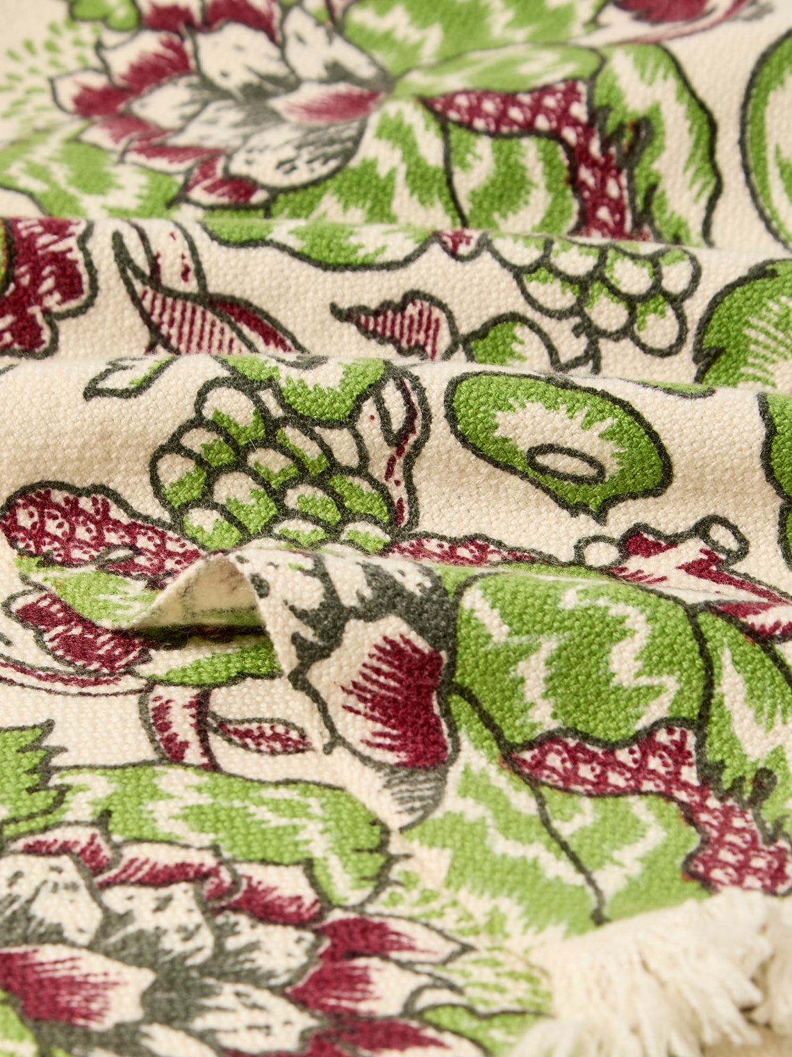Saved NY - Sanssouci Woven Cashmere Throw (79in/2m) - Green - ABASK