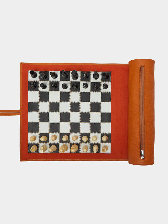 Noble Macmillan - Leather Travel Chess Set -  - ABASK - 