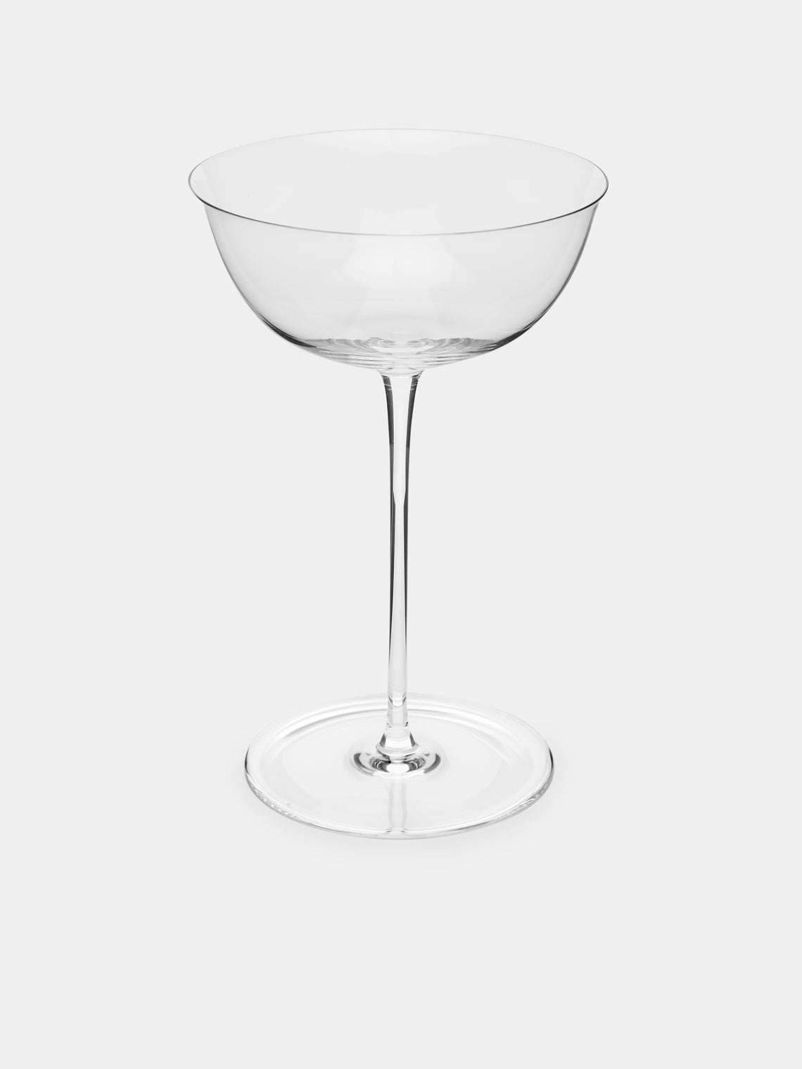 Lobmeyr - Patrician Hand-Blown Crystal Champagne Coupe (Set of 2) - Clear - ABASK - 