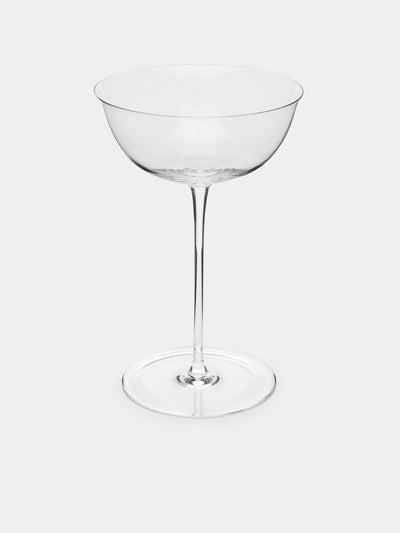 Lobmeyr - Patrician Hand-Blown Crystal Champagne Coupe (Set of 2) - Clear - ABASK - 