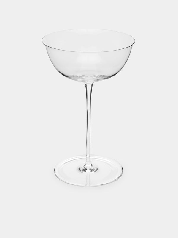 Lobmeyr - Patrician Hand-Blown Crystal Champagne Coupe (Set of 2) - Clear - ABASK - 