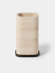 Giobagnara - Polo Marble Toothbrush Holder - Natural - ABASK - 