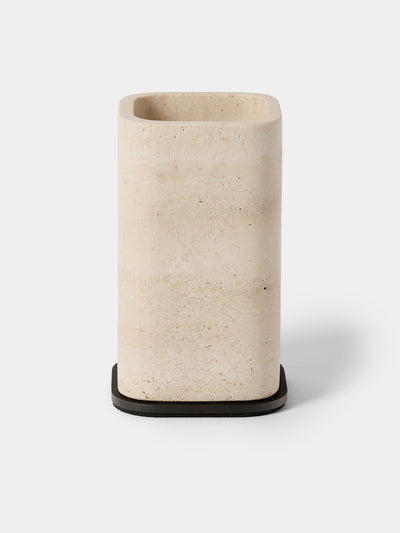 Giobagnara - Polo Marble Toothbrush Holder - Natural - ABASK - 