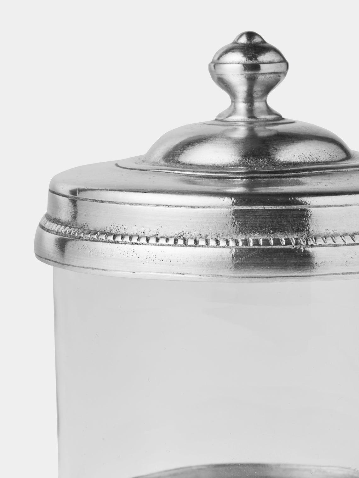 Cosi Tabellini - Toscana Pewter Storage Jar (25.5oz/0.75L) - Silver - ABASK