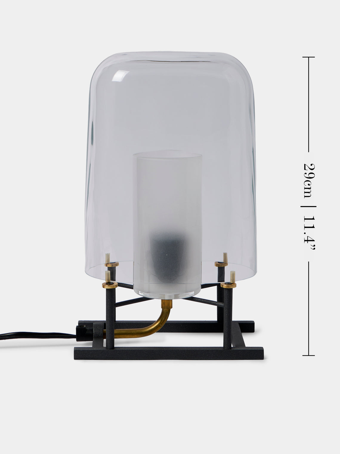 Carlo Moretti - Mito Efra Hand-Blown Murano Glass Table Lamp - Clear - ABASK