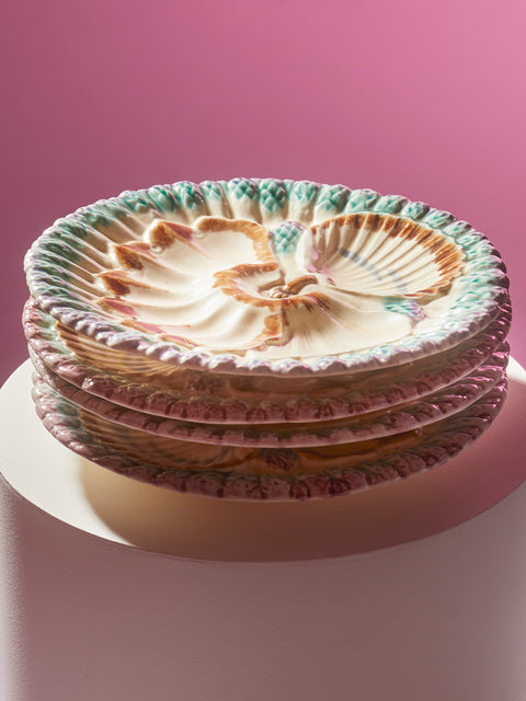 Antique and Vintage - 1950s St Jacques Ceramic Plates (Set of 4) -  - ABASK