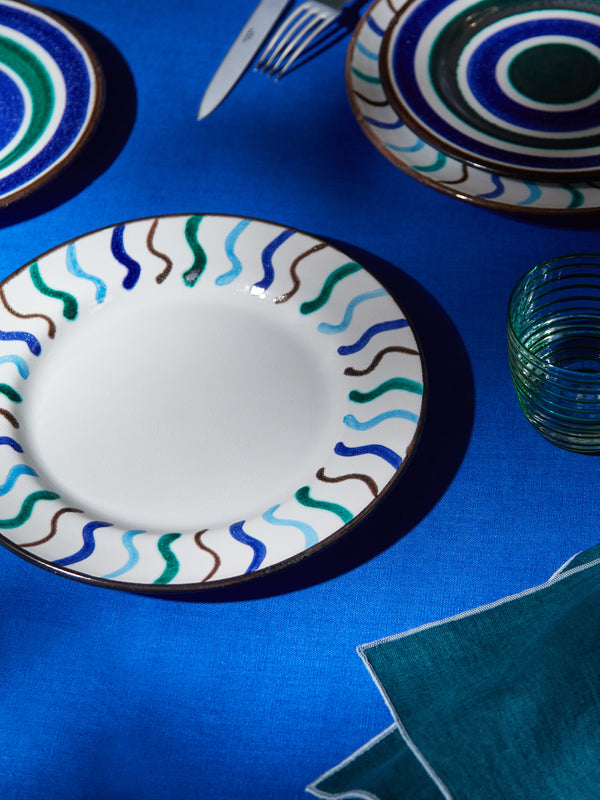 Ceramica Pinto - Vietri Hand-Painted Ceramic Side Plates (Set of 4) -  - ABASK