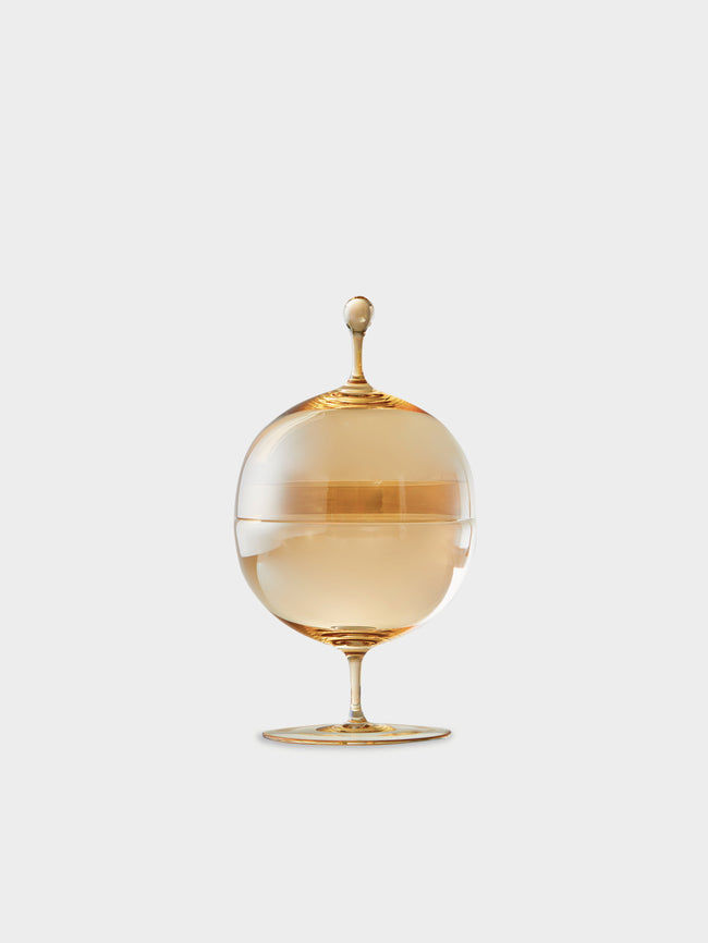 Lobmeyr - Hand-Blown Crystal Candy Dish II - Gold - ABASK - 