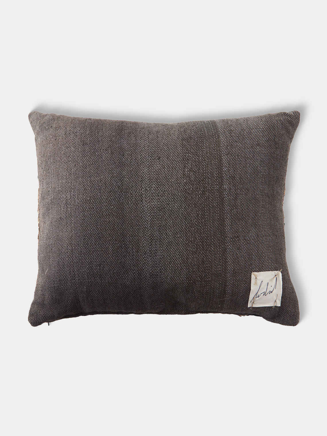 By Walid - 19th-Century French Needlepoint Wool and Linen Cushion (21.5in/55cm) - Multiple - ABASK