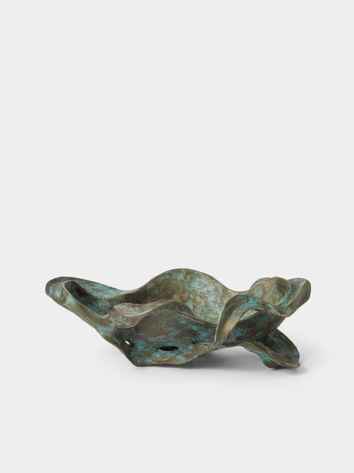Viya - Glory Lily Brass Bowl - Brass - ABASK - 