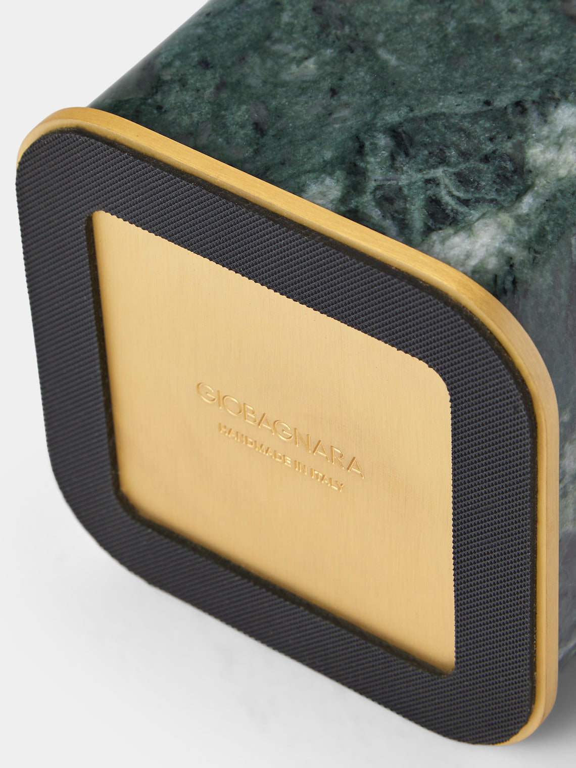 Giobagnara - Polo Marble Toilet Brush - Green - ABASK