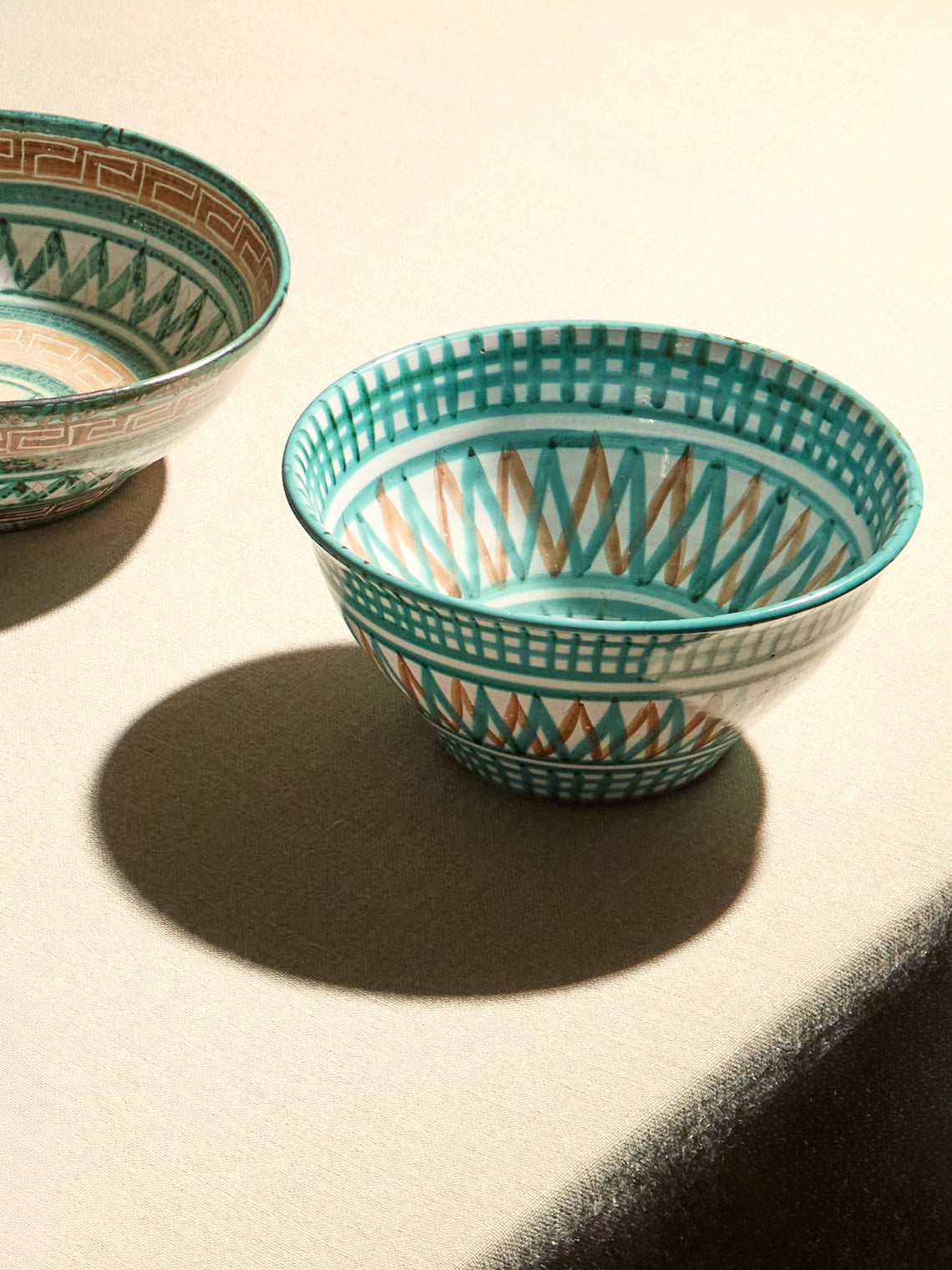 Antique and Vintage - 1950s Robert Picault Ceramic Large Salad Bowl -  - ABASK