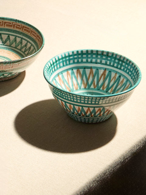 Antique and Vintage - 1950s Robert Picault Ceramic Large Salad Bowl -  - ABASK