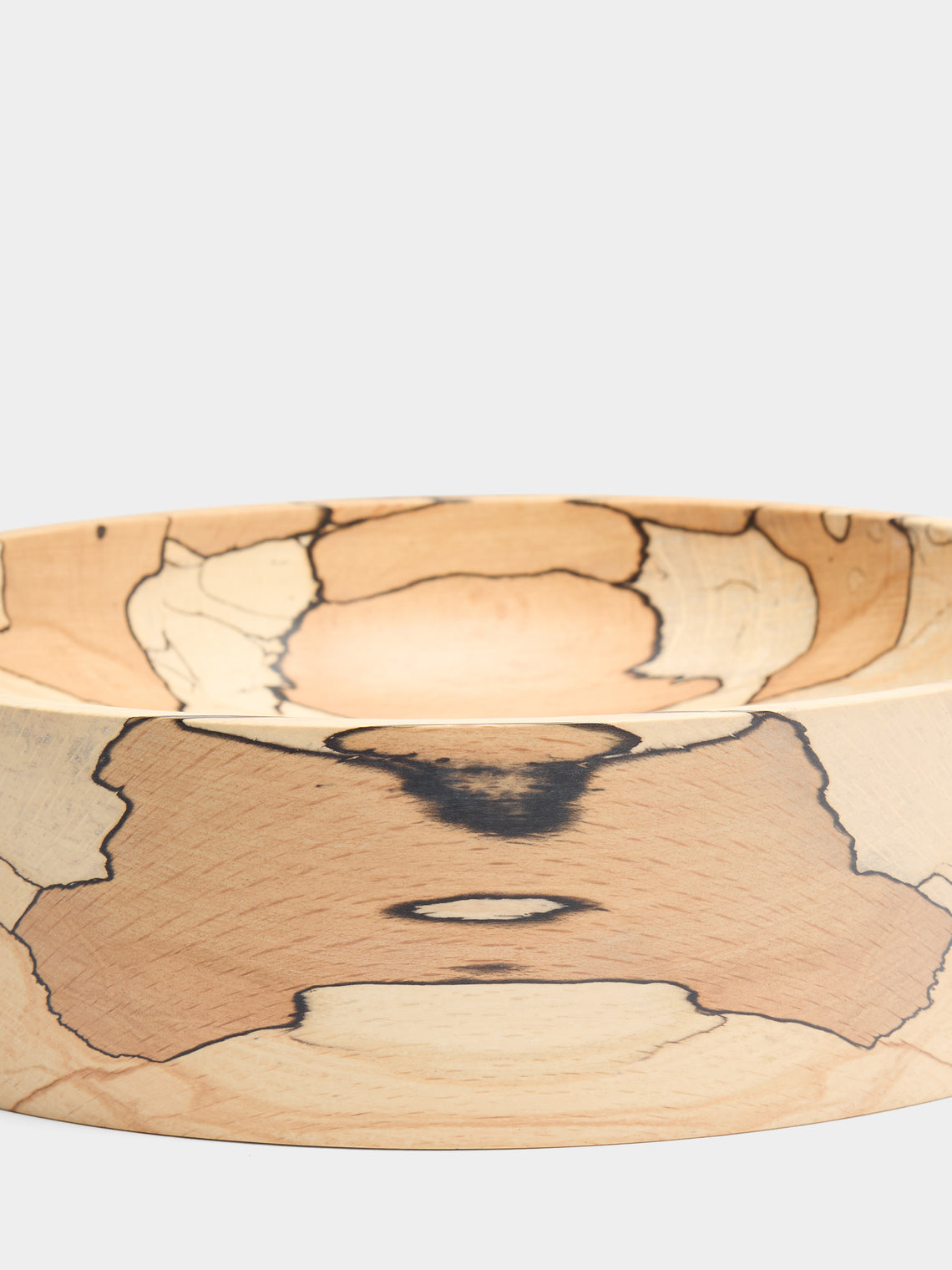 Bird & Branch - Hand-Turned Spalted Beech Medium Bowl - Natural - ABASK