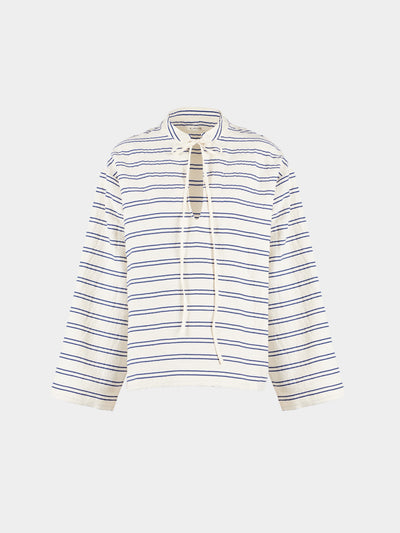 A.Shirt - Tatiana Cotton Shirt | Size: XS - Cream - ABASK - 