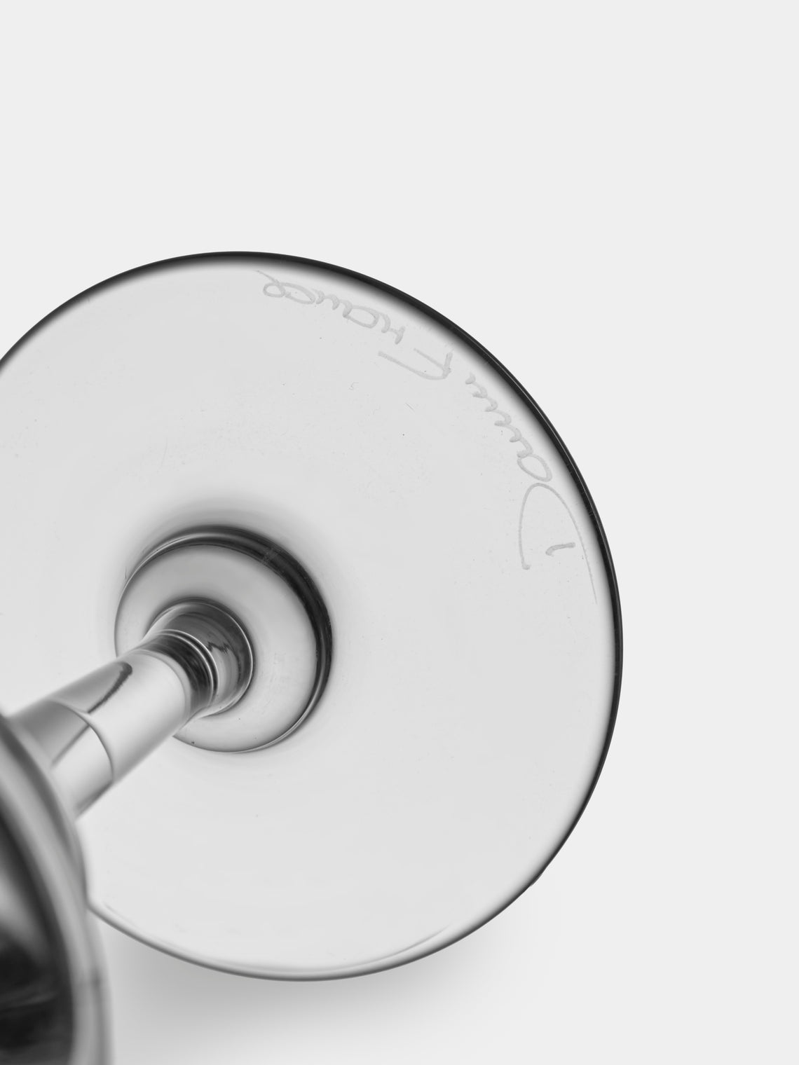 Antique and Vintage - 1947 Daum Saumur White Wine Glasses (Set of 12) - Clear - ABASK