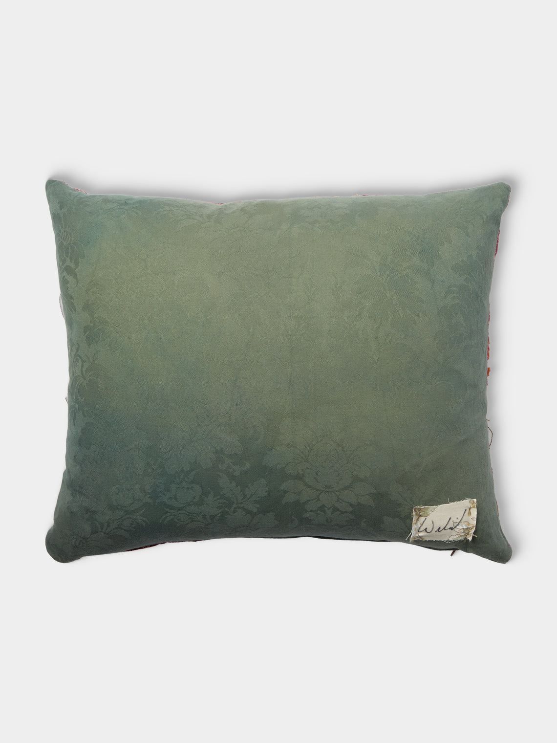 By Walid - 17th-Century Tapestry Damask Cushion (19.5in/50cm) - Multiple - ABASK