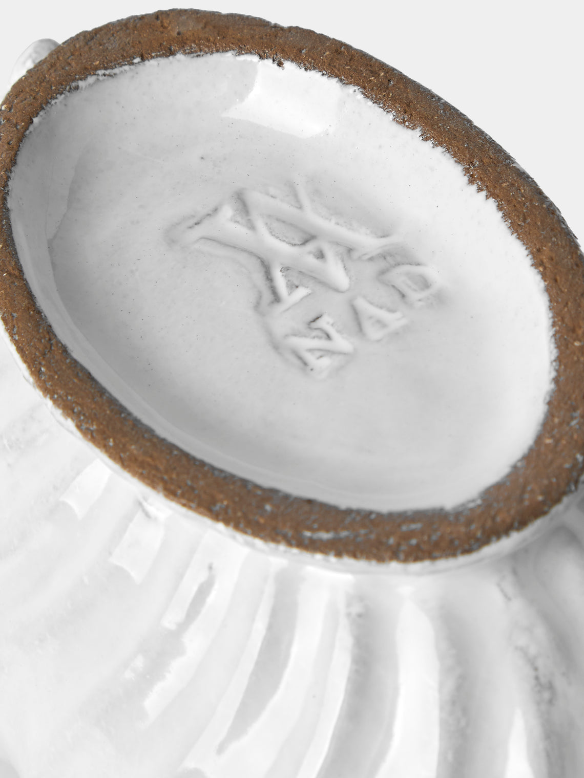 Astier de Villatte - Peggy Hand-Glazed Ceramic Sauce Boat - White - ABASK