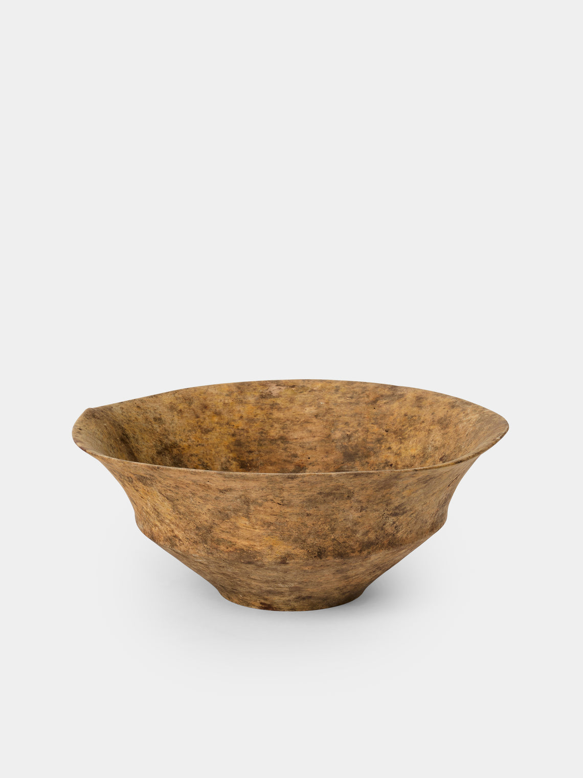 Iida Woodturning - Hand-Turned Ilex Earth-Finish Bowl - Brown - ABASK - 