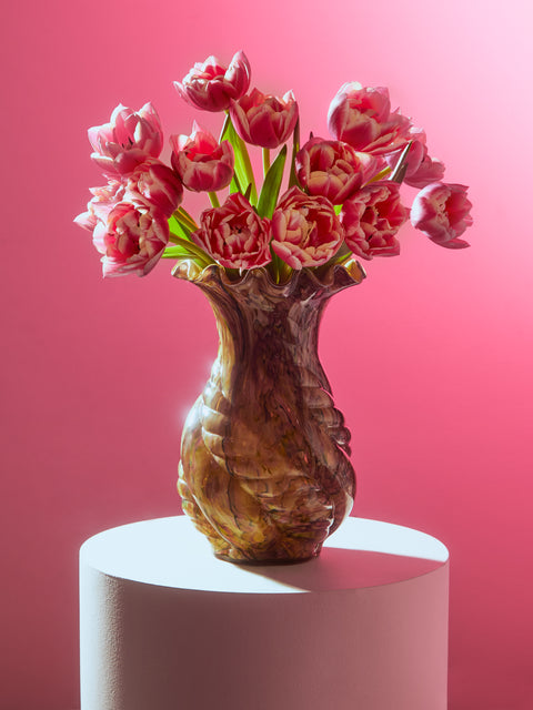 Antique and Vintage - 1950s Confetti Murano Glass Vase -  - ABASK