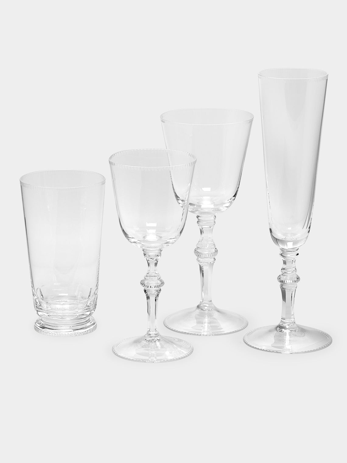 Moser - Mozart Hand-Blown Crystal Water Glass -  - ABASK