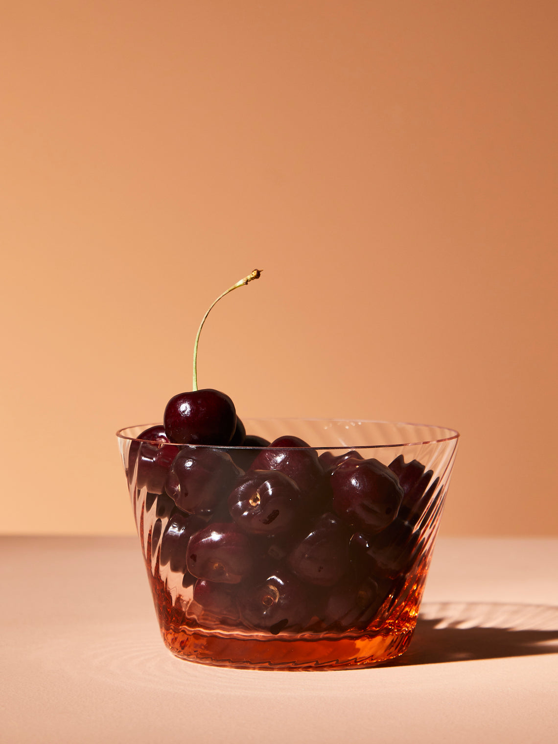 Mun Deluxe Brand Venezia - Torsé Hand-Blown Glass Dessert Bowls (Set of 6) - Pink - ABASK