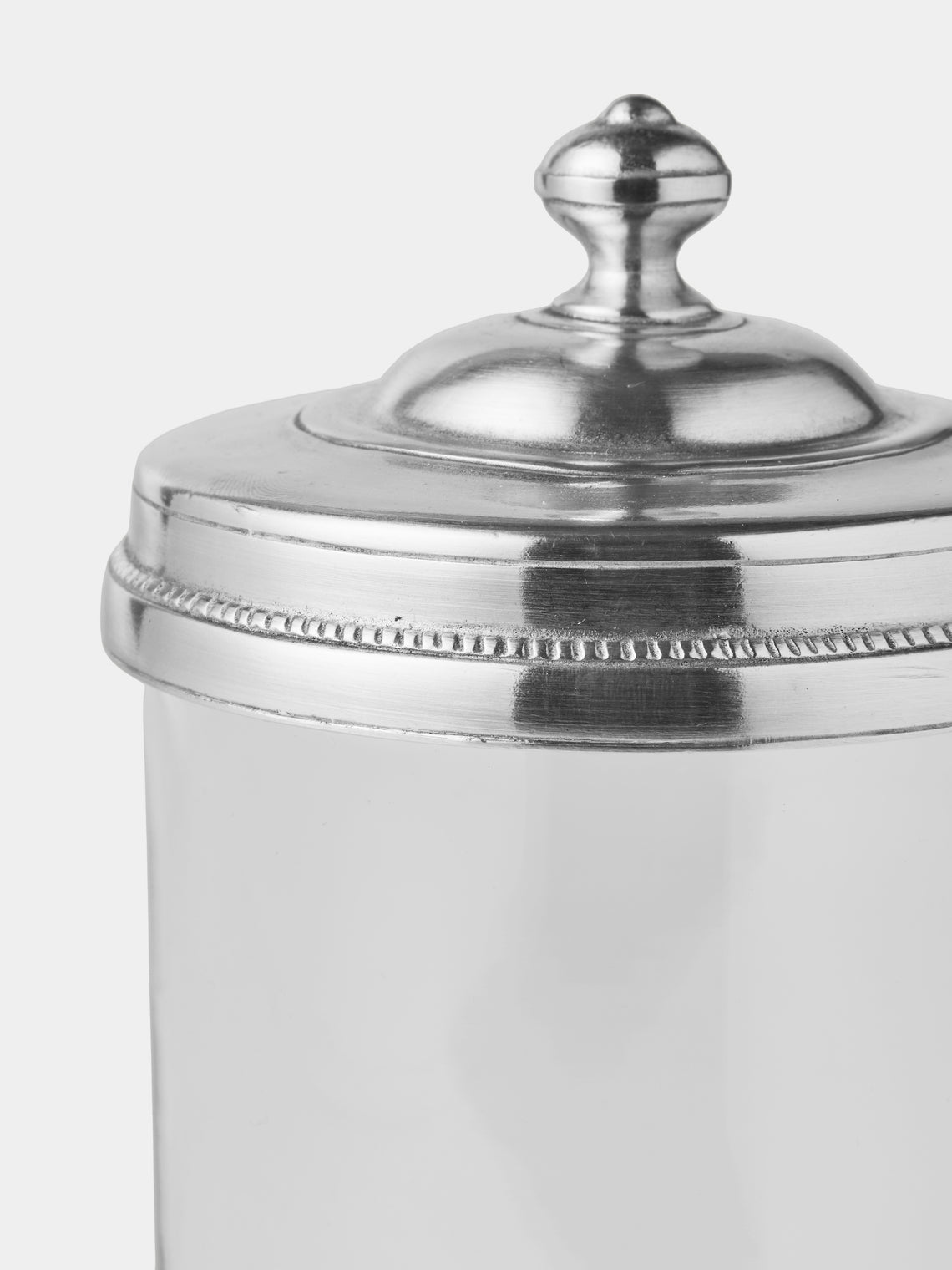Cosi Tabellini - Toscana Pewter Storage Jar (50.5oz/1.5L) - Silver - ABASK