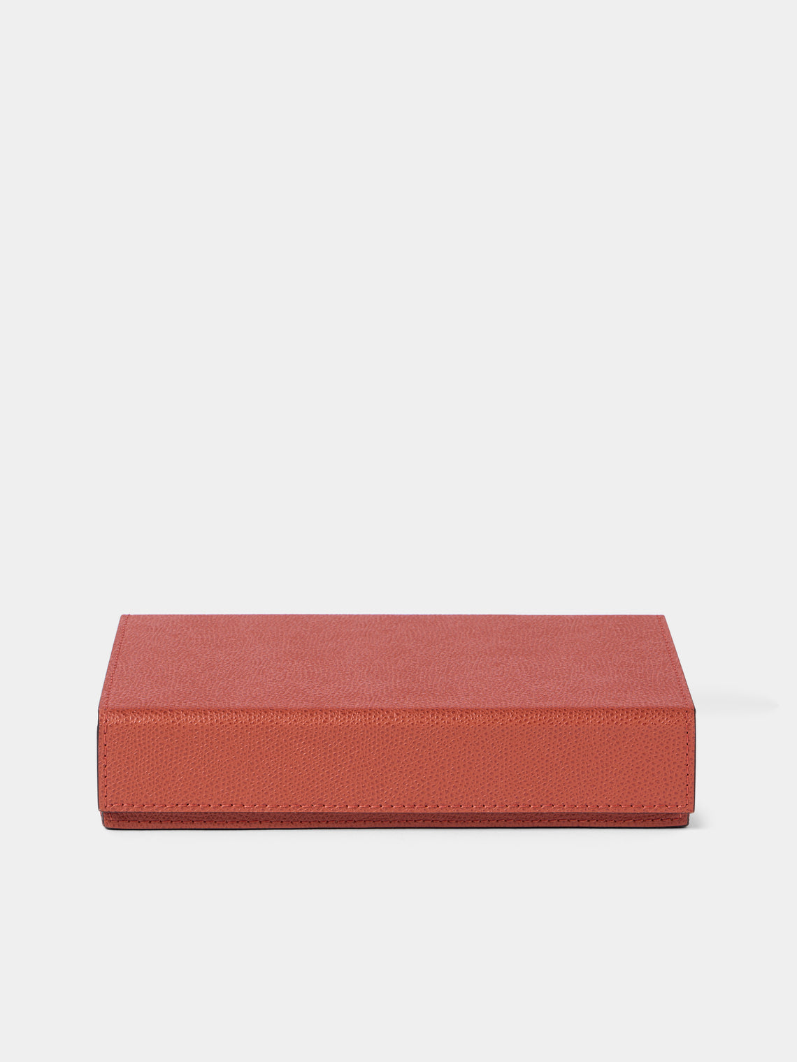 Giobagnara - Parma Leather Dominoes Set - Red - ABASK